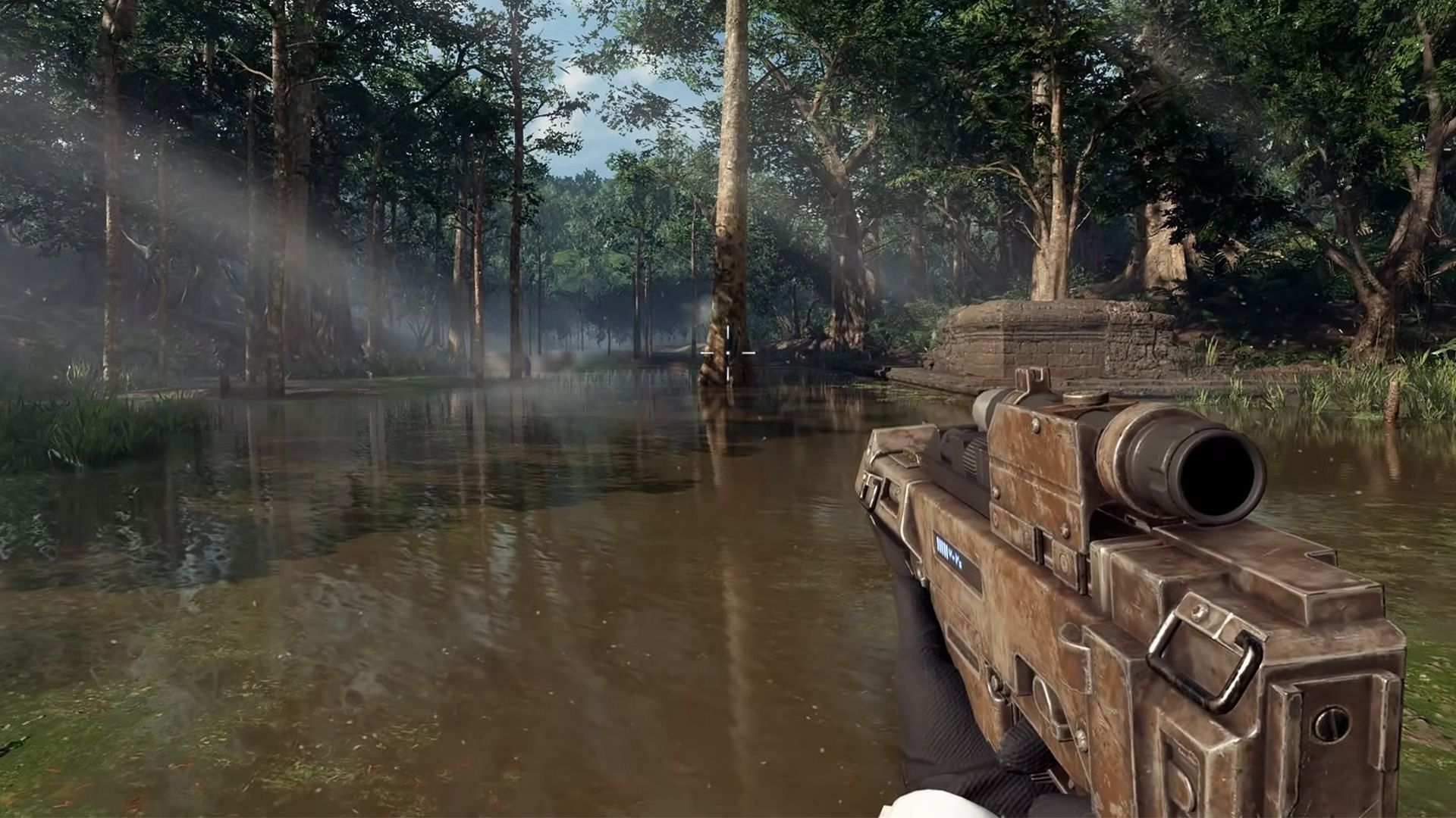 The EL-16HFE in Battlefront 2 (Image via YouTube/@Weapons_From_Games || EA)